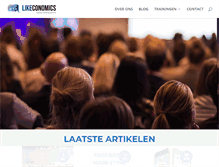 Tablet Screenshot of likeconomics.nl